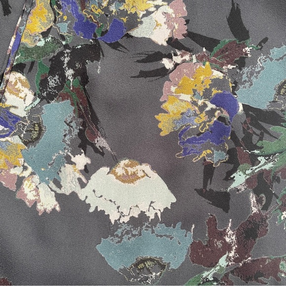 Aritzia Wilfred Floral Wrap Midi Dress - Sz XS - Picture 11 of 16